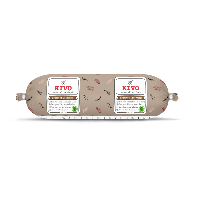 5 Diersoorten Mix Compleet