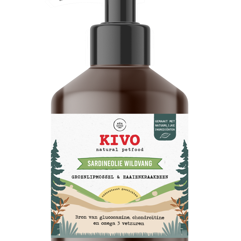 Sardineolie met Groenlipmossel & Haaienkraakbeen