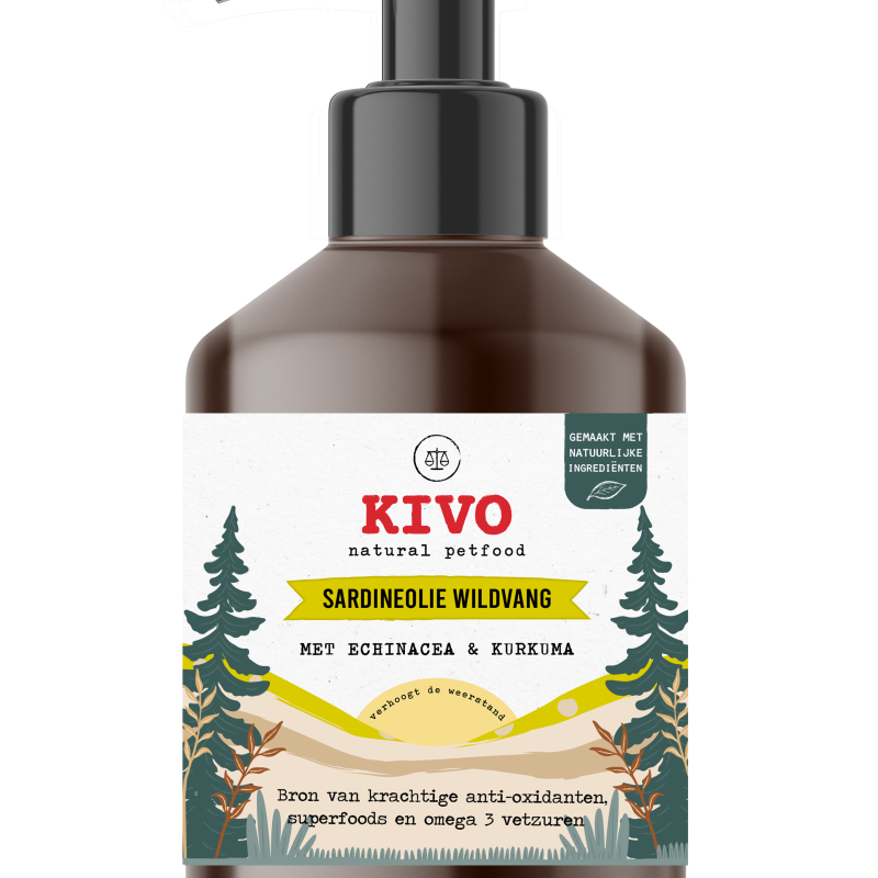 Sardineolie met Echinacea & Kurkuma